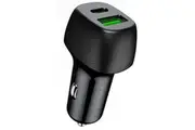 PHILEX PHC-7606P Dual Outlets Quick Car Charger, A + C, 36W QC3.0