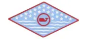 Vineyard Vines Diamond Waves Flag Whale Summer Sticker Hydroflask Yeti Car Decal