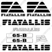 Fits Fiat Allis 65-B Decal Kit Motor Grader 3-M Vinyl!