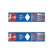 SUN - Mistral rim decals -1st gen - old school bmx