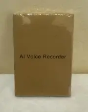 AI Voice Recorder with Transcription Summarize - Audio Recording Device SEALED