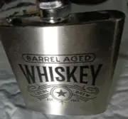 Stainless Steel Liquor Pocket Hip Flask Alcohol Whiskey Flagon 5 7 10 oz funnel