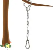 MIKMAYTOO Heavy Duty Stainless Steel Chain 550LB Capacity for Punching Bags Hanging Chair Hammocks Swing Trapeze Yoga