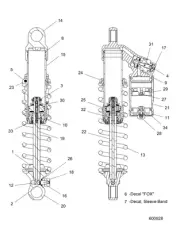 Polaris ADJUSTER-LCS, Genuine OEM Part 1501344, Qty 1