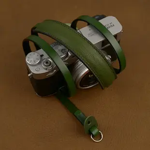攝影背帶 VR原創牛皮適用于索尼富士徠卡微單數碼相機真皮相機肩帶背帶掛繩【HZ64403】
