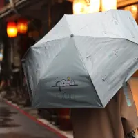 在飛比找momo購物網優惠-【SNOOPY 史努比】Peanuts抗UV輕量自動傘(正版