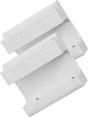Levemolo 2pcs Adhesive Wall Mount Phone Holder Phone Charging Bracket Compact Remote Controller Organizer for Efficient Space Saving