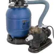 High-Flow 2,400 GPH Pool Pump with Multi-Port Valve for Up to 10,000 Gallons