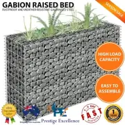 Gabion Basket Raised Plant Bed Border Flower Planter Garden Patio Landscape NEW