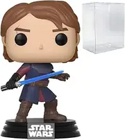 Star Wars: Clone Wars - Anakin Skywalker Funko Vinyl Figure (Bundled with Compatible Pop Box Protector Case)