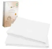 100% Organic Cotton Pillow Cases Queen/Standard Standard / Queen Bright White