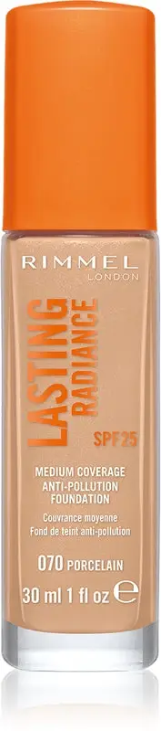 Rimmel Lasting Radiance SPF 25 30 ml 070 Porcelain