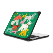 MacBook Pro 13-inch (M1 / M2 / Intel) Bounce Case Dog Walk Macbook Case by Tess Smith-Roberts