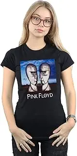 [Absolute Cult] Pink Floyd Women's The Division Bell T-Shirt Black Large