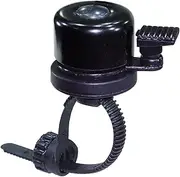 eCOSMO TGBS-BK Bicycle Bell Holder, Black, Air Tag, Smart Tag, LoshallTag, Local Tag, LTG, Anti-Lost Tag, Compatible with Phone/iPad/Apple Watch/Mac