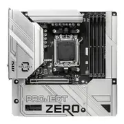 MSI B650M PROJECT ZERO AM5 Micro-ATX Motherboard