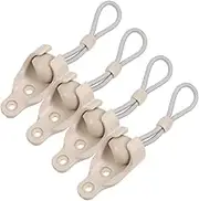 Gatuida 4Set Outdoor Windproof Bungee Cord Lock Essential for Securing Roller Shades Blinds Durable Design for Effortless Installation Versatile for Camping Outdoor Use