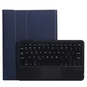 2 In 1 Bluetooth Keyboard & Leather Tablet Case For Ipad Pro 11 / Ipad Air 2020 Dark Blue Keyboards