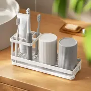 Toothpaste Dispenser Bathroom Accessories Toothbrush Holder for Bathroom