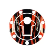 KTM RC 390 Motorcycle Fuel Tank Cap Decal Cover Orange & Black