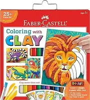 Faber-Castell Do Art Coloring with Clay - Modeling Clay Art for Kids