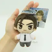 Initial D Ryosuke Takahashi Mascot Keychain Plush with RX7 FC BANDAI NAMCO