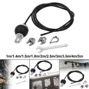 Fitness DIY Pulley Cable, Pull Down Cord, Pulley Machine,LAT Pulldown