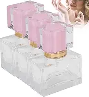 Perfume Spray Bottles, 3pcs 30ml Glass Empty Perfume Bottle Makeup Refillable Perfume Spray Bottle Dispenser Refillables Spray Perfume Bottles Perfume Atomizer for Travel ()