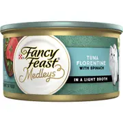 Fancy Feast Medleys Tuna Florentine Delicate Sauce Wet Cat Food 85g