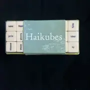 Haikubes Haiku Game - Word Cubes - Chronicle Books Forrest - Pruza Creative