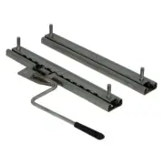 Springfield Marine 3100205-M Springfield 2-piece Chair Slide Rails - Bent Handle