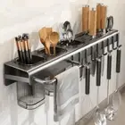 Stainless Steel Kitchen Storage Shelf Drain Rack For Cutlery Dishcloth Towel