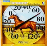 Headwind Consumer Ezread Dial Thermometer - Horse Null Null