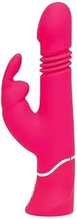 Happy Rabbit Thrusting Rechargeable Rabbit Pink