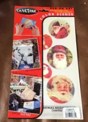Chartpak COLOR SCENES RUB-ON-ART * CHRISTAMS NOSTALGIA *NEW - 1 Sealed Pack