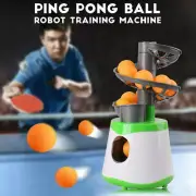 Automatic Table Tennis Ball Launcher Ping Pong Ball Robot Trainer Exercise Gift