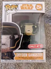 Funko POP! Star Wars DRYDEN GANGSTER #254 VINYL BOBBLE-HEAD Solo Exclusive