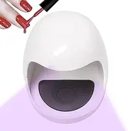 Mini Gel Nail Lamp - Mini LED Nail Lamp Mini LED Nail Lamp | Nail UV Light Small UV LED Nail Curing Lamp Gel Nail Dryer, Professional Nail Art UV Light with USB Charging, Nail Manicure Tool for Curing