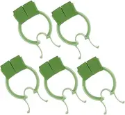 Generic 5pcs Rhinoplasty Clip Nose Stop Plugs Nose Bleed Plugs Big Nose Rings Studs Nosebleed Plugs Plastic Foam Nasal Clip Treatment Fixing Nose Stoppers Nose Stop Clips Green See