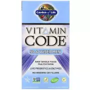 Garden of Life, Vitamin Code®, 50 & Wiser Men, Whole Food Multivitamin, 240 Vege