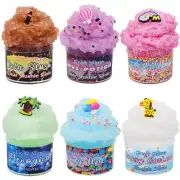 Fairy Floss Cloud Slime Reduced Pressure Soft Mud Stress Relief Kids Clay Toy 5X