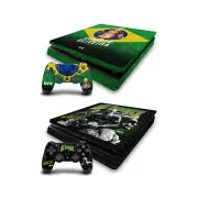 OFFICIAL UFC CHARLES OLIVEIRA VINYL SKIN DECAL FOR PS4 SLIM CONSOLE & CONTROLLER