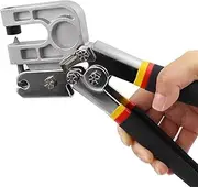 Metal Stud Crimper Pliers, 270mm Stud Crimper Drywall Tools, Handheld Alloy Steel Punch Wall Fastening Tool, for Most Gypsum Board Work Decoration Projects