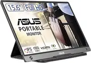 ASUS ZenScreen 15.6" 1080P FHD Portable Monitor (MB16AH) - IPS USB-C & HDMI Travel Display with Smart Cover, Flicker-Free and Blue Light Filter for Laptop & MacBook