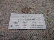 Dragon decals 1/35 Kit# 6206 SDKFZ 251 Ausf.C Command Vehicle number plate L75