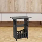 Corner Table NightStand Decoration Side Table for Apartment Cafe Living