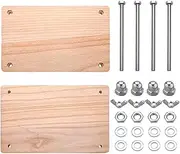 Book Press BookBinding, Wood Paper Press - Wooden Book Binder Kit - Manual Supplies for Students, Teachers or Craft Lovers