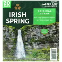 在飛比找松果購物優惠-Irish Spring體香皂(113g*20)/組 (7.