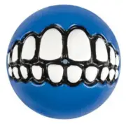 Rogz Grinz Ball Blue Sml
