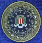 FBI Verizon Wireless Largest VZW Blackberry Deployment 2007 Challenge Coin